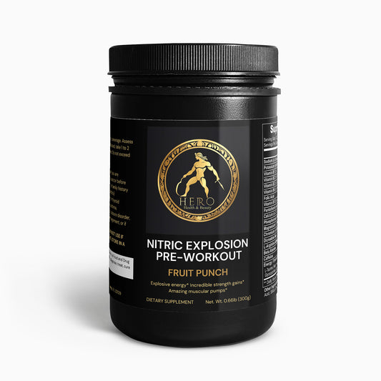 Nitric Explosion Pre-Workout Powder (Fruit Punch)